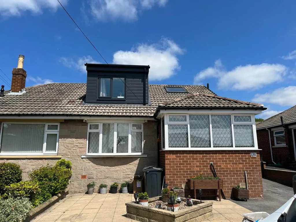 dormer loft conversion on a decently sized house